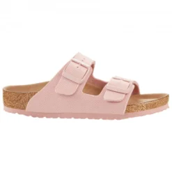 Birkenstock Kid's Arizona TEX Canvas Vegan Rivet Logo - Sandals