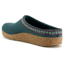 Haflinger Grizzly Franzl - Slippers -La Sporttock Shop haflinger grizzly franzl slippers detail 5