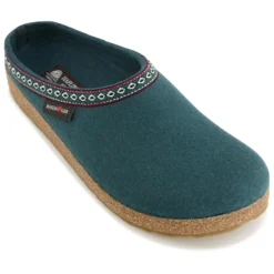 Haflinger Grizzly Franzl - Slippers -La Sporttock Shop haflinger grizzly franzl slippers detail 7