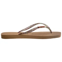 Havaianas Women's Slim Square Logo Metallic - Sandals