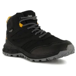 New Products -La Sporttock Shop jack wolfskin kids woodland texapore mid walking boots detail 2