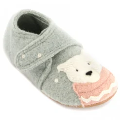 Living Kitzbühel Kid's Shoes Teddy Bear - Slippers -La Sporttock Shop living kitzbuehel babyklettschuh teddybaer slippers detail 7