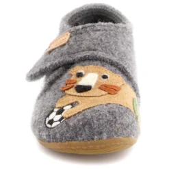 Living Kitzbühel Kid's Shoes Tiger & Football - Slippers -La Sporttock Shop living kitzbuehel kids shoes tiger football slippers detail 3