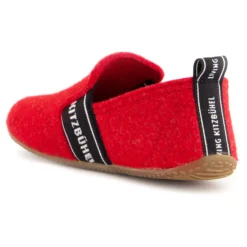 Living Kitzbühel Kid's T-Model Felt & LK Lettering - Slippers -La Sporttock Shop living kitzbuehel kids t model felt lk lettering slippers detail 5