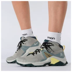 Salomon Women's X Raise 2 Mid GTX - Walking Boots -La Sporttock Shop salomon womens x raise 2 mid gtx walking boots detail 7